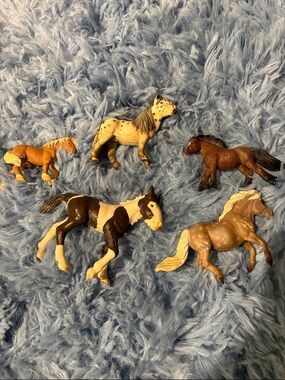 Vintage schleich pony lot